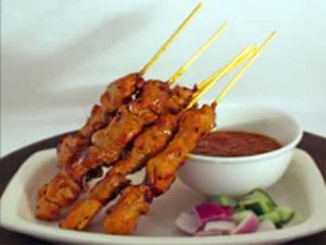 Chicken Skewers with Thai Chili Sauce