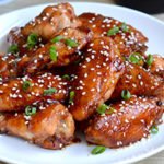 Asian Honey Chicken Wings