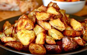 Crispy Potato Skin Wedges Recipe