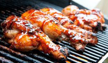 Grilled chicken Florida Barbeque sauce