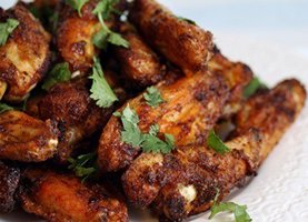 Taco Flavored Chicken Wings
