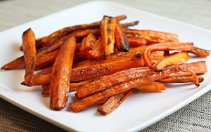 Zesty Carrot Fries Recipe