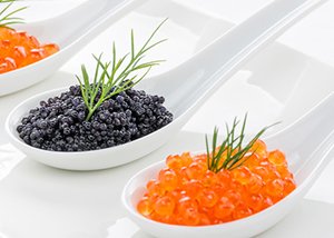 Three Caviars Recipe